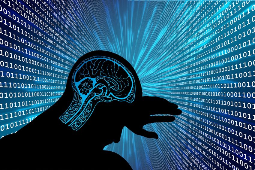 Brain Binary Silhouette Head  - geralt / Pixabay