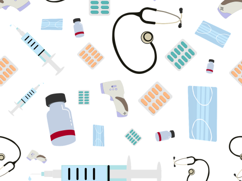 Coronavirus Medical Pattern  - davidswidjaja / Pixabay