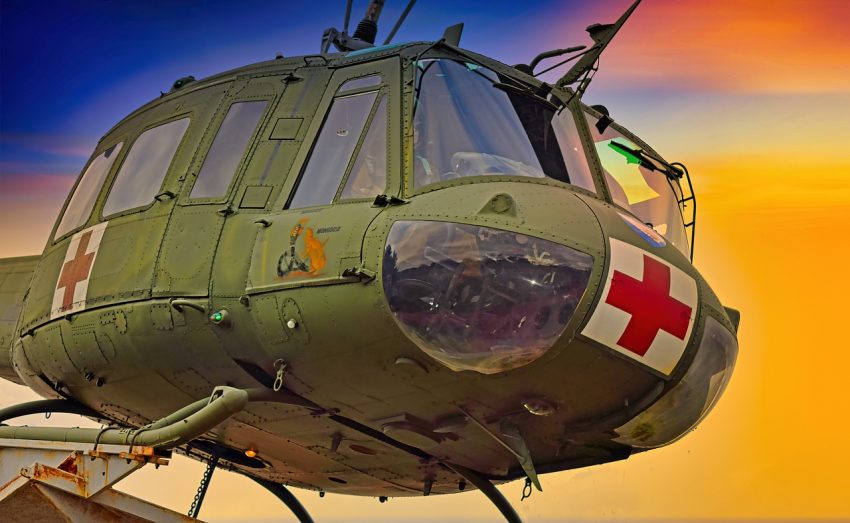 Huey Helicopter Medic Monument  - Engel9 / Pixabay